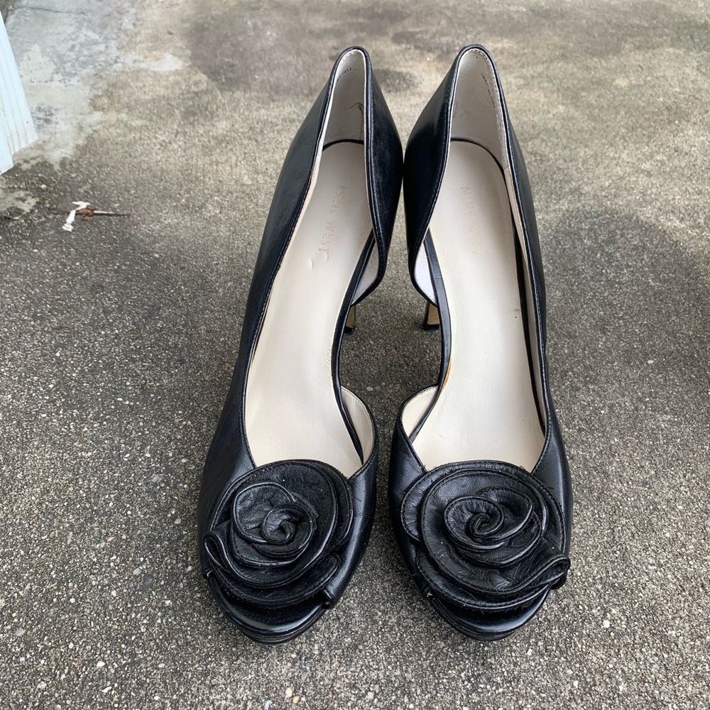Nine West flower high heels